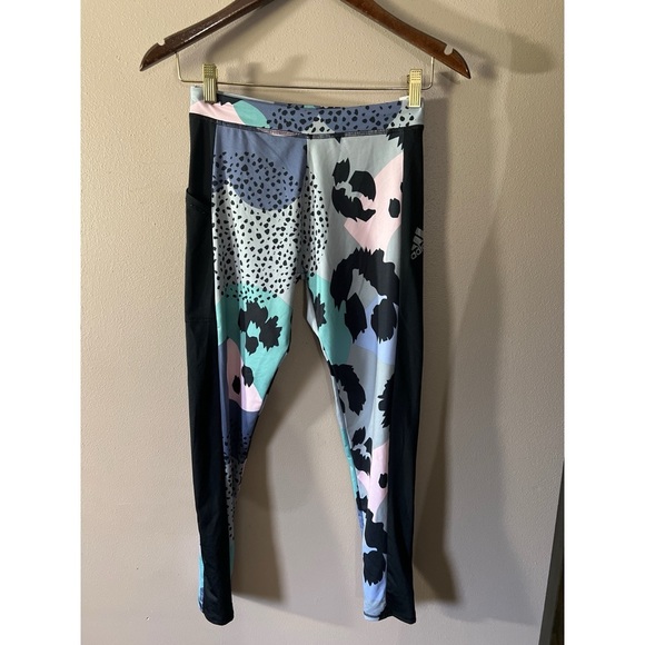 Adidas Colorful Leggings - Picture 1 of 3